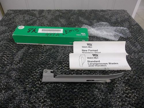 WELCH ALLYN MILLER LARYNGOSCOPE BLADE 68043 68483 LIGHTED MEDICAL NEW