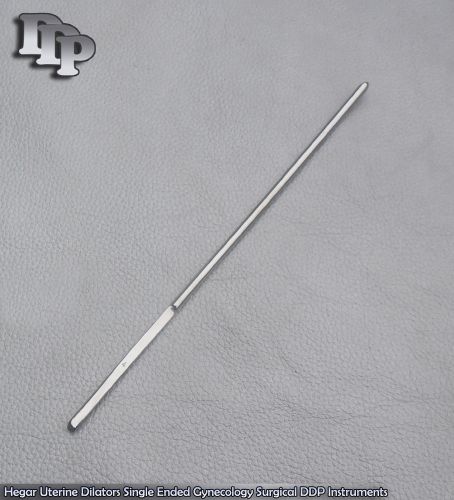 Hegar Uterine Dilators Single Ended 4 mm Surgical Gynecology DDP Instruments