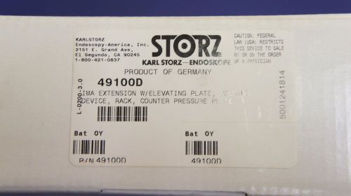 KARL STORZ 49100D IMA extension with elevating plate, holding device, rack