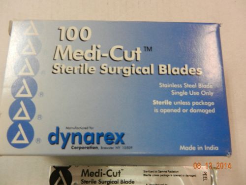 Dynarex Surgical Blades # 4130 Sterile Size 10 100pcs