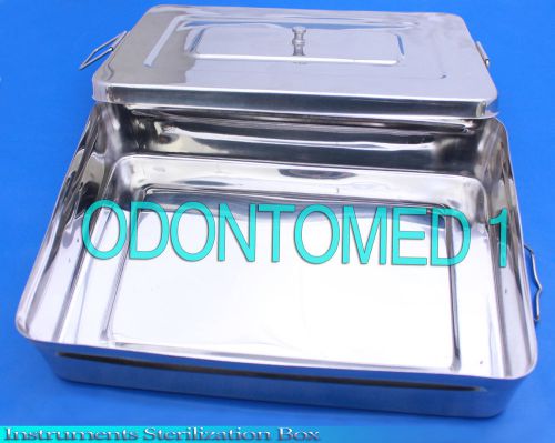 Instruments sterilization box 8&#034;x16&#034;x4&#034; surgical dental sterilizing instrument for sale