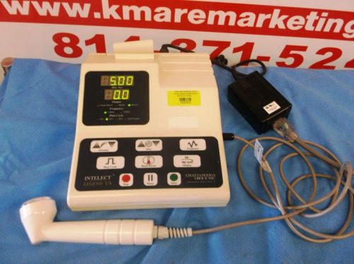 CHATTANOOGA INTELECT LEGEND US THERAPEUTIC ULTRASOUND with 5 CM2 PROBE