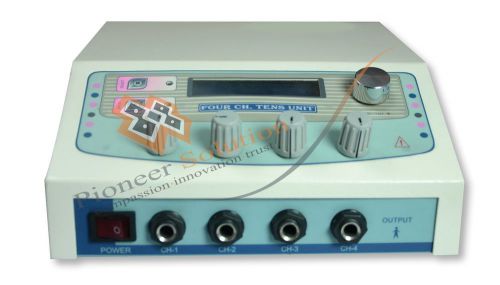 4 channel electrotherapy machine for pain relief - ps tns for sale