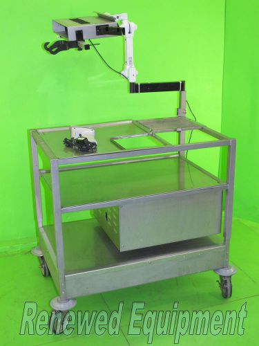 Custom mobile stainless steel procedure cart scanner module work cart #4 for sale