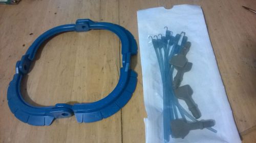 Lone Star  Disposable Retractor Ring Blue with hooks