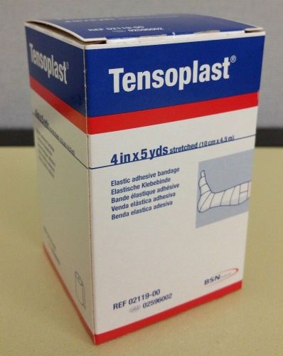 Tensoplast Elastic Adhesive Bandage Rolls 4&#034; x 5yds BSN Medical 02119 (36 Rolls)