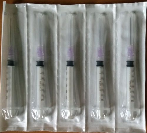 50 Monoject 3ml Sterile Syringes with Standard Hypodermic Needle 21Gx1-1/2&#034;