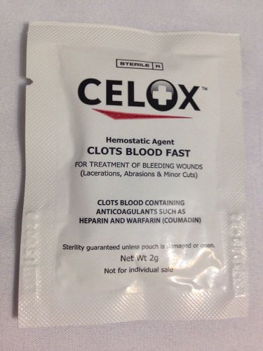 7 Piece Medical Kit Refill For Trauma -Hiking/Hunting/Working-(Celox Packets 2G)