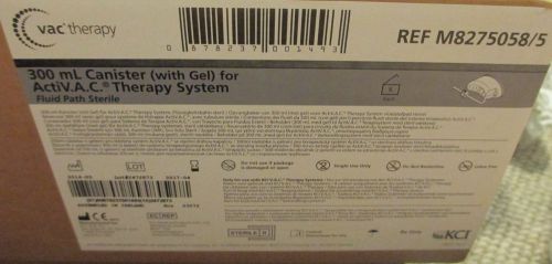 300 mL Canister (with Gel) for ActiV.A.C. Therapy System Ref M8275058/5. New Box