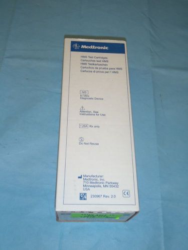 Medtronic hms test cartridge/ heparin assay cartridge, reef# 304-06,por for sale