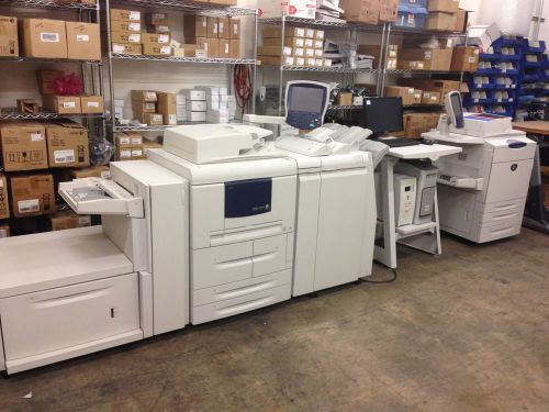 Xerox 4112 copier printer color scanner booklet finisher 13x19 lct fiery ex4112 for sale