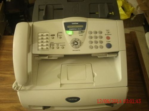 Brother IntelliFax 2820 Laser Fax Machine Total page count 4299