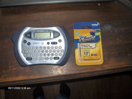BROTHER P-TOUCH PT-70 LABEL MAKER USED ONCE WITH TAPE