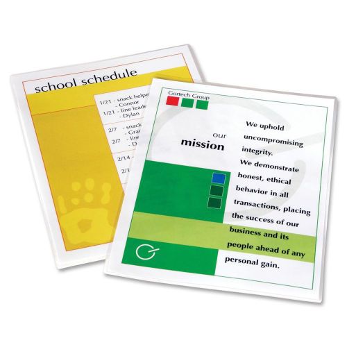 Fellowes fel52454 letter-size glossy laminating pouches pack of 100 for sale