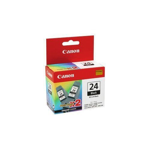 Canon Black ink tank (twin pack) BCI24BKTWIN