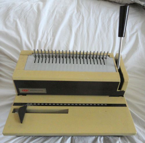 General binding corporation gbc model 410km manual presentation punch machine for sale