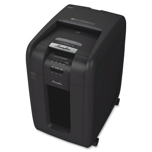 Swingline Stack-and-shred 250M Hands Free Shredder - Micro Cut - 11 gal