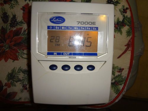 Lathem 7000e Timeclock