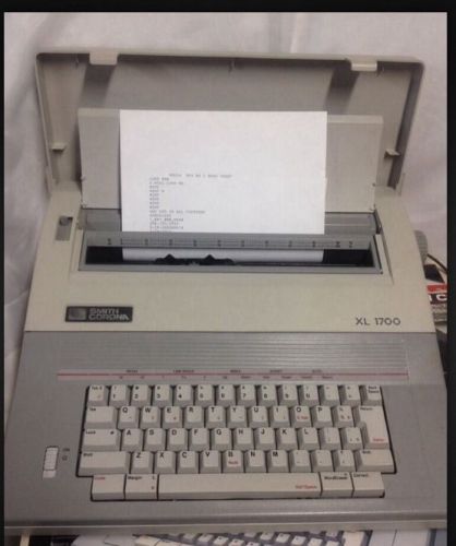 MINT SMITH CORONA XL 1700 ELECTRIC TYPEWRITER A1