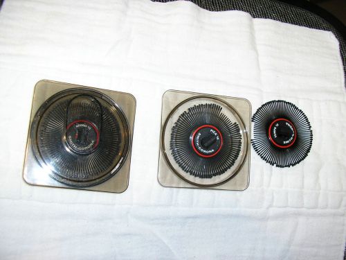 SMITH CORONA SERIES A PRINTWHEELS (3) ALL NEW! ALL DIFFERENT!