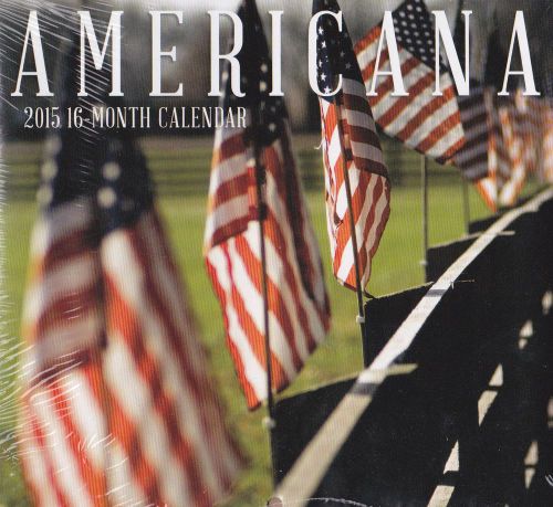 2015 AMERICANA Mini Desk Calendar NEW Scenic United States OF America USA