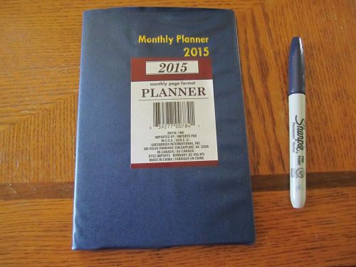 2015 Monthly Planner Calendar NEW   Plan Ahead!