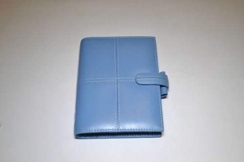 Filofax Cross Blue Pocket Organizer