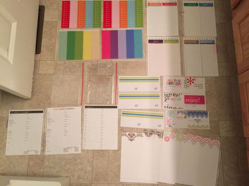 Erin Condren Sticker And Rip Outs Lot!!