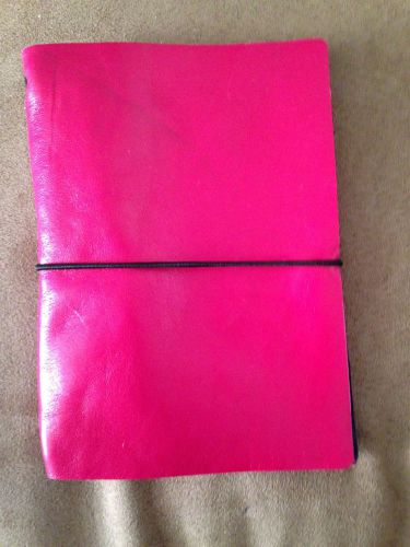Midori Style Leather Pink Field Notes Size