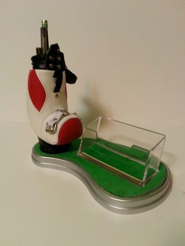 Collectors golf business card holder