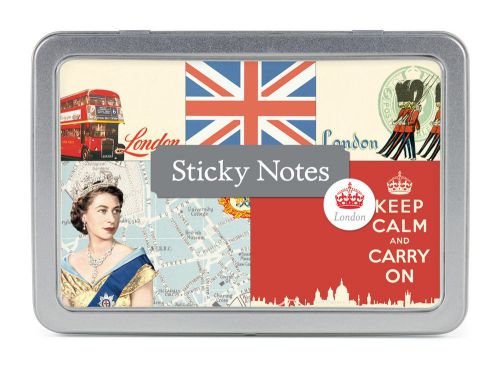 Cavallini &amp; Co. London Sticky Note Pad Set / Decorative Post its