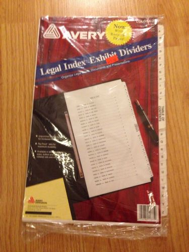 Avery Dennison Ave-11375 Premium Collated Legal Exhibit Dividers - 26