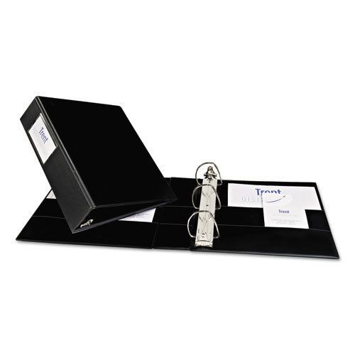 Durable binder with two booster ezd rings, 2&#034; capacity, black for sale