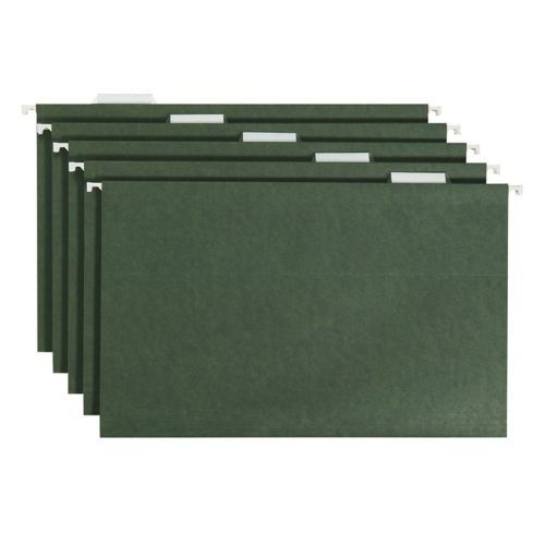 Hanging file folders green, legal size - 50ct    fast ship for sale