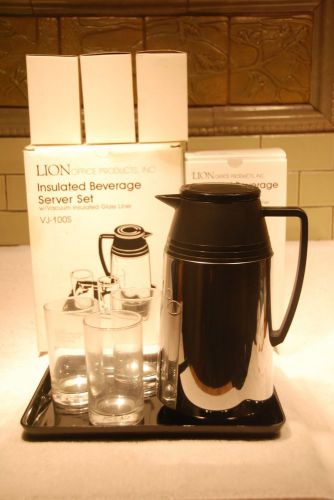 Lion Office Products, Inc. Insulated Beverage Server Set