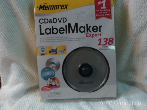 MEMOREX CD&amp;DVD LABEL MAKER