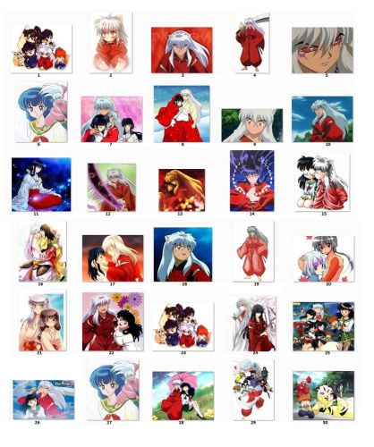 30 square stickers envelope seals favor tags anime buy 3 get 1 free (i1) for sale