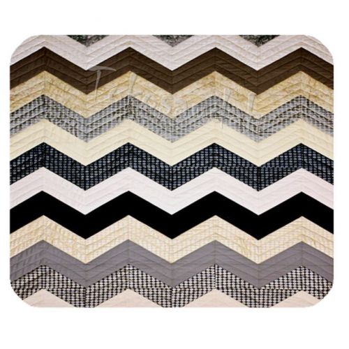 Hot The Mouse Pad Anti Slip with Backed Rubber - Chevron2