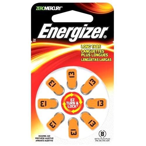 Energizer-batteries az13dp-8 hearing aid size 13 8-pk for sale