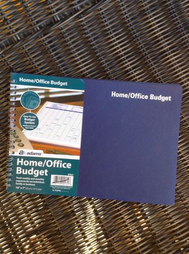 Adams Budget Record Book Home/Office easy to use budget system