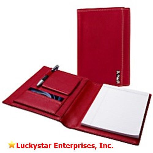 I.e. personal padfolio - red - 9&#034;x6&#034; - tw-4651-11 - new for sale