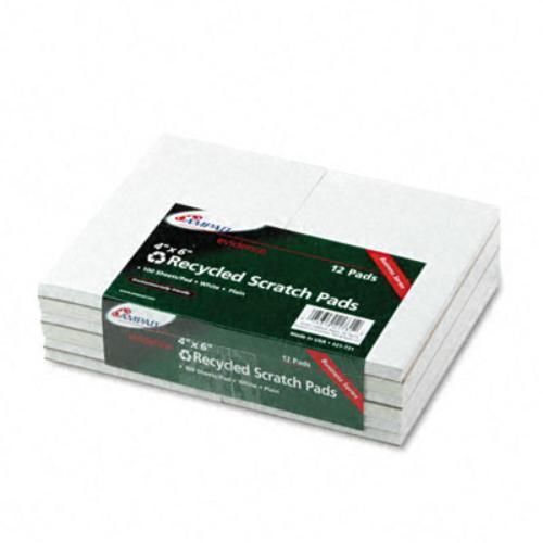 Ampad/div. of amercn pd&amp;ppr 21731 envirotec recycled scratch pad notebook, for sale