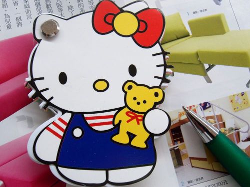 1X Hello Kitty Memo Note Scratch Message Pad Doodle Book Stationery D2 FREE SHIP