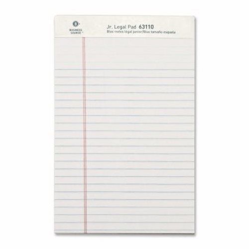 Business Source Legal Pads, 50 Sheets per pad, 12 Pads (BSN63110)