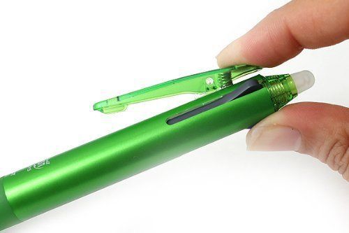 Pilot frixion ball 3 3 color gel ink multi pen - 0.5 mm - light green body for sale