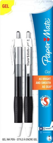 Sanford Gel Retractable Pen (2 Pack) Black