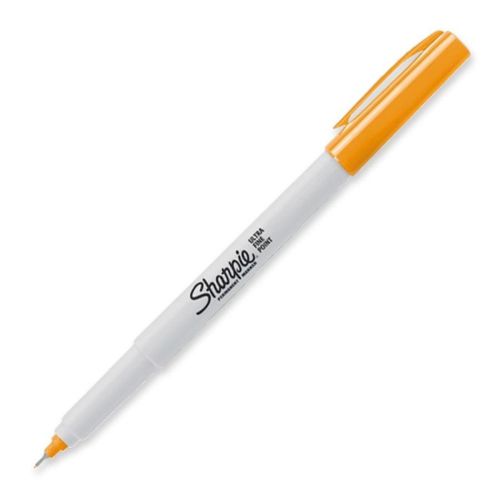 Sharpie permanent marker pen ultra fine tangerine for sale