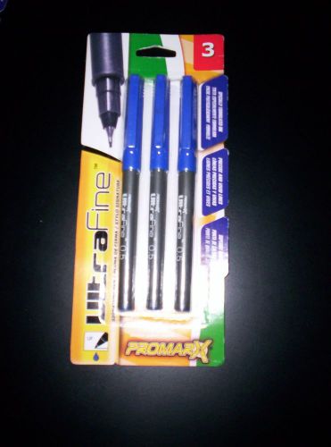 ProMarx  Ultra Fine ~Signature Pen~ Pack of 3~black ink