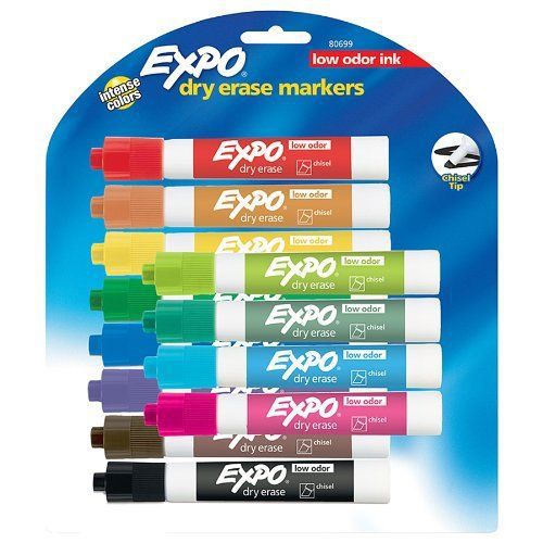 Expo Dry Erase Chisel Point Marker - Chisel Marker Point Style - (san80699)