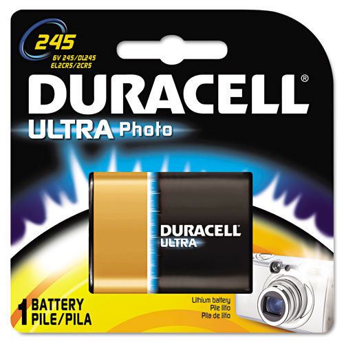 Duracell Ultra High Power Lithium Battery, 245, 6V, EA DURDL245BPK